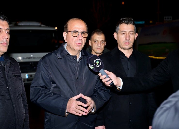 Başkan Geçit, İnönü Mahallesindeki temizlik çalışmalarını inceledi