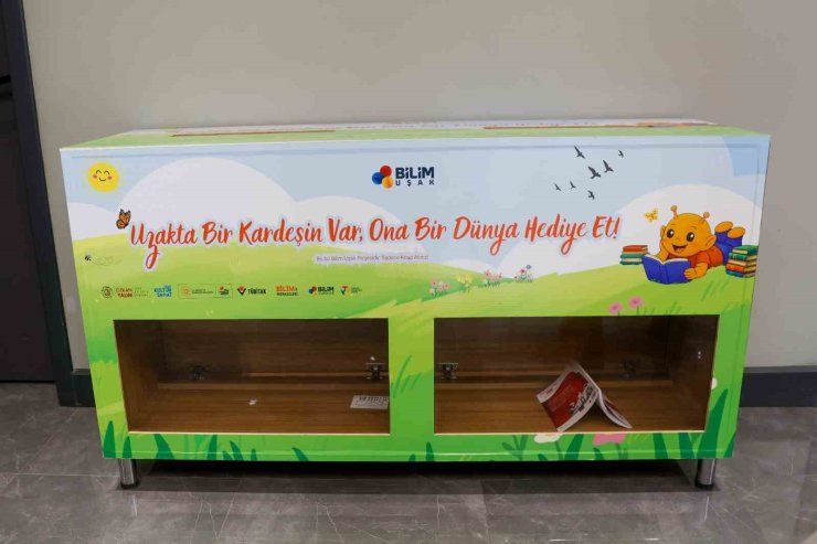 Uşak Belediyesi’nden "Kitap Kumbarası" projesi