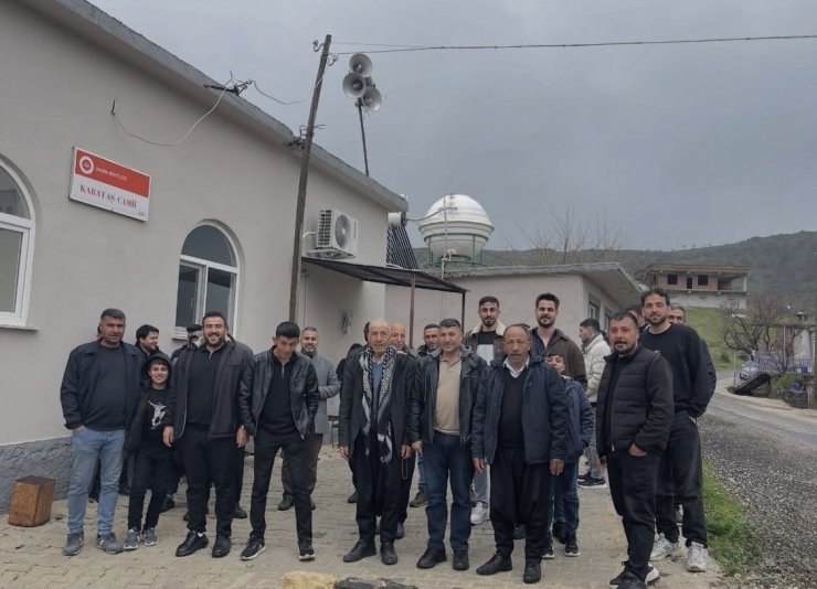 Çermik Karataş Mahallesinde 176 yıldır bayramlaşma geleneği devam ediyor