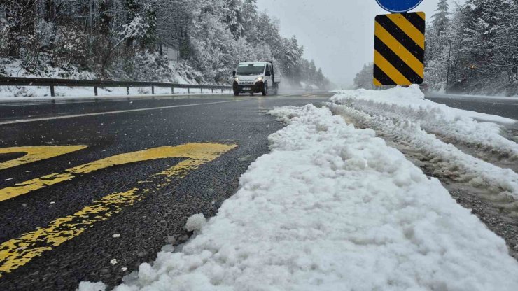 Sürücülere kar sürprizi