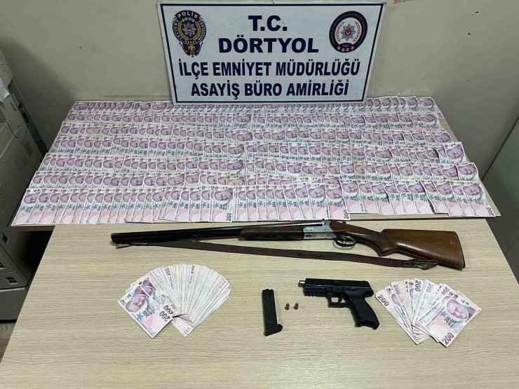 Dörtyol araçtan 100 bin lira para çalan şüpheli yakalandı