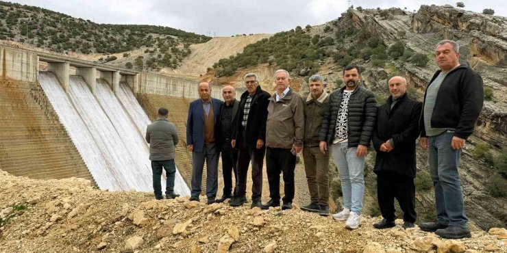 Araban’da Ardıl Barajı’nın dolması çiftçi ve vatandaşlara sevinç yaşattı