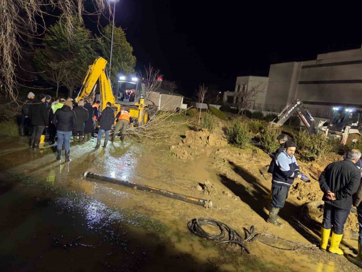 Samsun’da içme suyu ana isale hattı patladı: "Su kesintisi yaşanacak"
