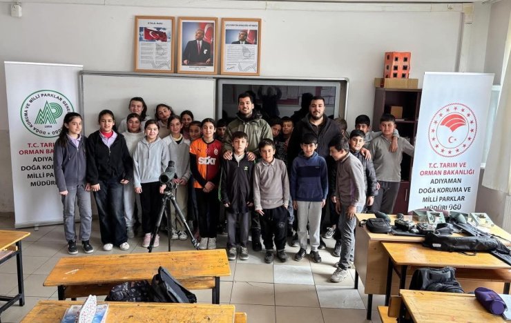 Gölbaşı’nda öğrencilere doğa koruma eğitimi verildi