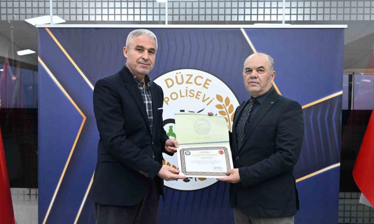 Kaynaşlı emniyet müdürü Manisa’ya tayin oldu