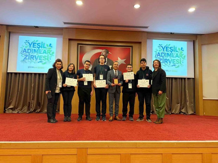 Aydın Lisesi’nden Yeşil Adımlar Zirvesi’nde başarılı temsil