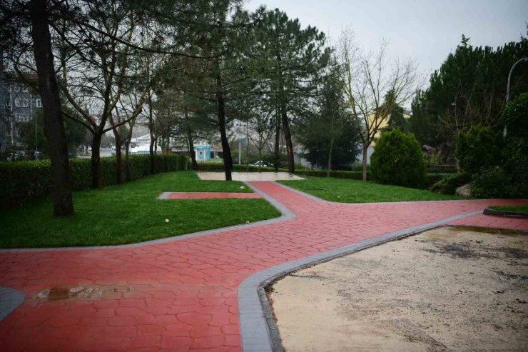 Çayırova’da yeşil alanlarda revizyon mesaisi