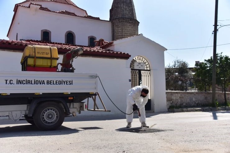 İncirliova’da sinekle mücadele başladı