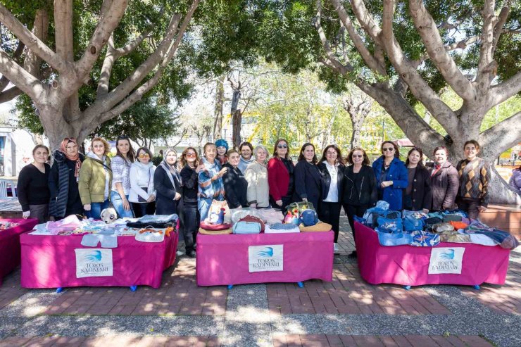 Manavgat’ta kadın emeğine destek büyüyor