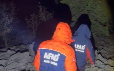 Kahramanmaraş’ta mahsur kalan 8 dağcı kurtarıldı