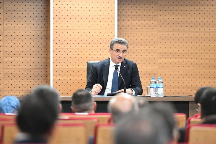 Vali Baruş’a eğitim brifingi