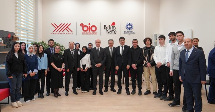 YÖK Başkanı Özvar, Erzurum Teknik Üniversitesi Bilim İletişimi Ofisi’nin açılışını gerçekleştirdi