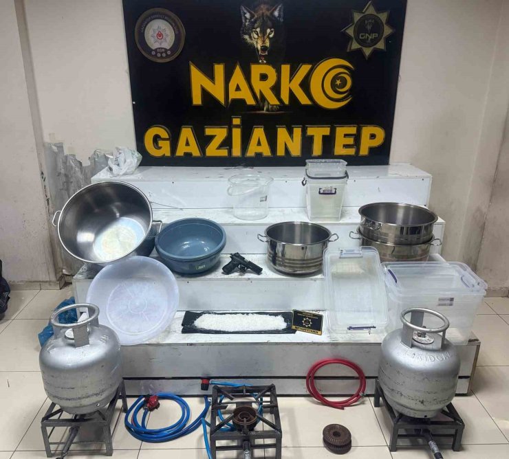 Gaziantep’te uyuşturucu operasyonu: 4 tutuklama