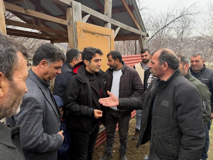 Sarıkamış Kaymakamı Aslantatar Karakurt köyünü ziyaret etti