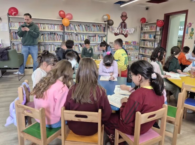 Bayburt’ta öğrenciler Kütüphaneler Haftası’nda kitapla buluştu