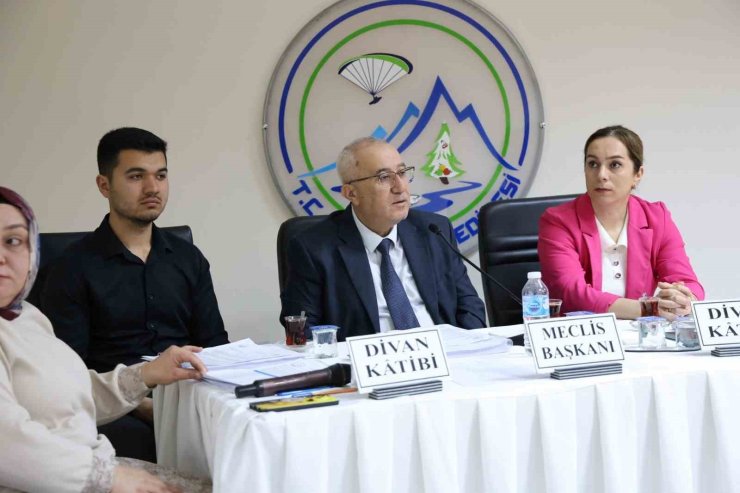 Çameli Belediyesi Meclisi Nisan ayı toplantısı gerçekleştirildi