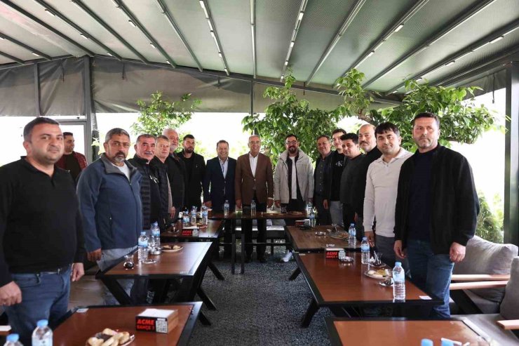 Başkan Yapar, Kuzeytepe Mahallesi esnafıyla buluştu