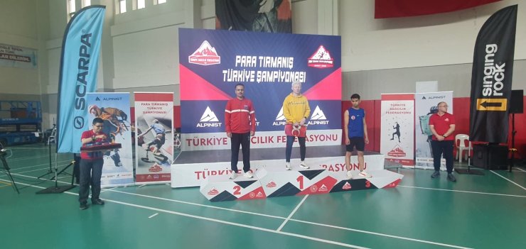 Para Tırmanış Türkiye Şampiyonasında Denizli’yi gururlandıran başarı