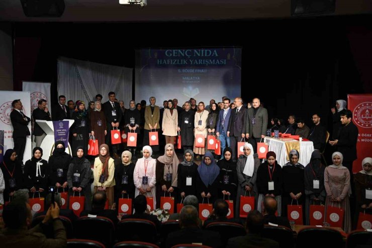Genç Nida hafızlık yarışması 6. bölge finali Malatya’da yapıldı