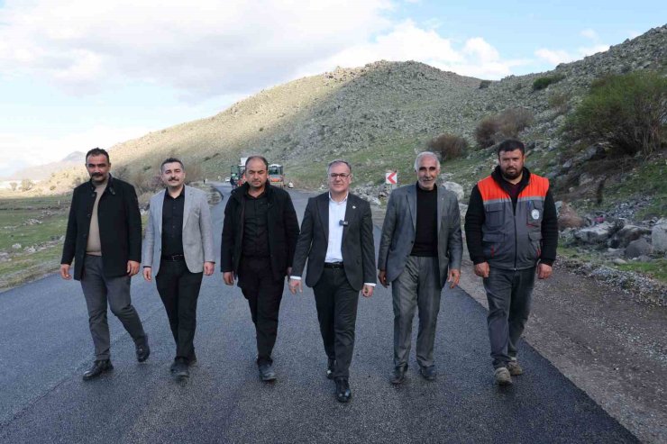 Başkan Özldoğan: "Hürmetçi - Gelbula yolunda konfor artıyor"