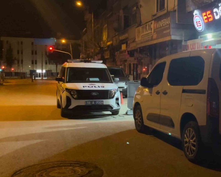 Çorum’da silahlı saldırı: 1 yaralı