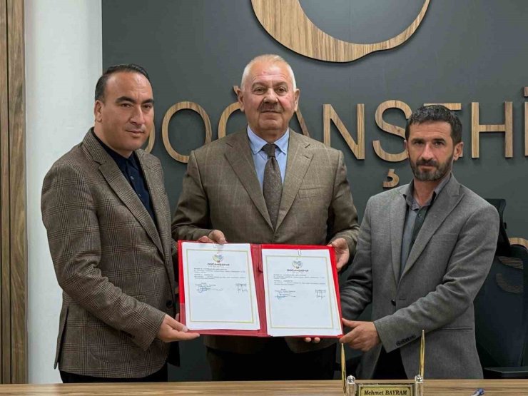 Doğanşehir’de taziye evi için imzalar atıldı