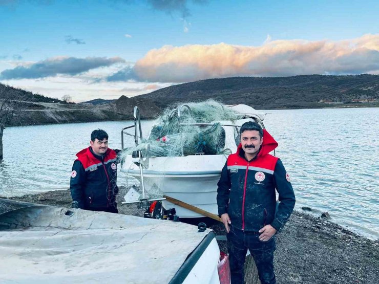 Bozkır’da baraj ve göletlerle denetimler sürüyor