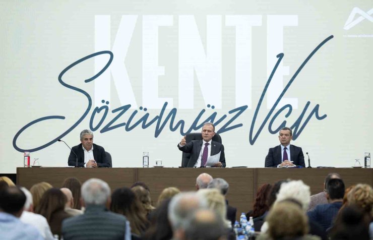 Mersin’de ‘Kent Katılımı Buluşmaları’ başladı, Seçer projeleri anlattı