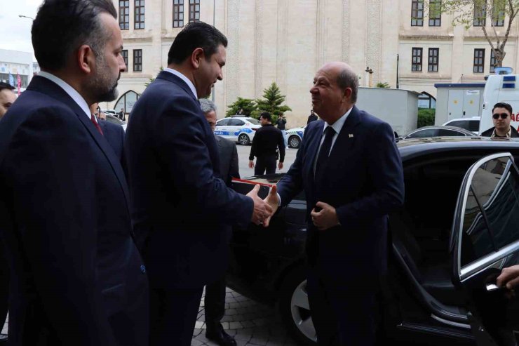 KKTC eski Cumhurbaşkanı Tatar Şanlıurfa’da