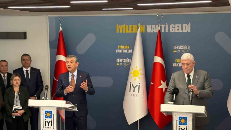 CHP Genel Başkanı Özel: "İran’da savaşa doğrudan taraf değiliz"
