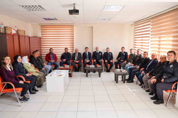 Çameli protokolünden 10 Nisan’da polislere anlamlı ziyaret