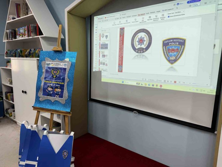 Miniklere polislik mesleği tanıtıldı