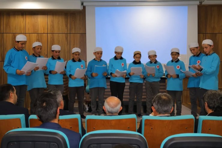 Bayburt’ta öğrencilere hafızlığın önemi anlatıldı