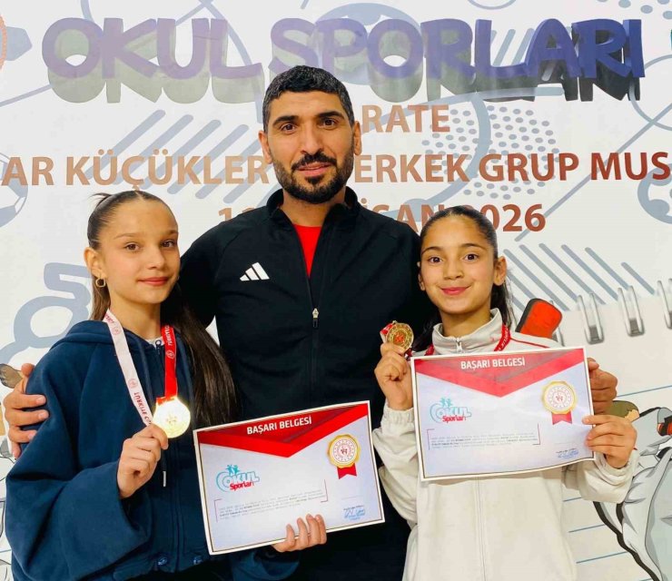 Gaziantepli öğrenciler karatede şampiyon oldu