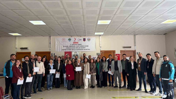 Zonguldak’ta yeni UMKE gönüllüleri yetiştirildi