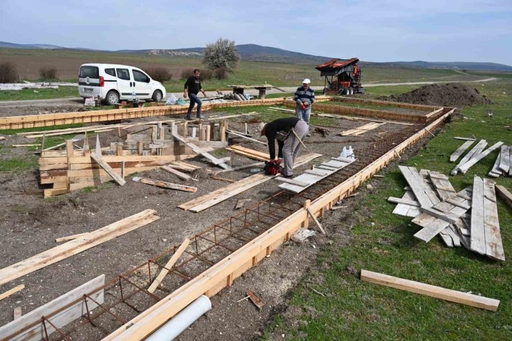 Kümbet Akpınar Mahallesi’ne koyun yıkama yeri yapılıyor