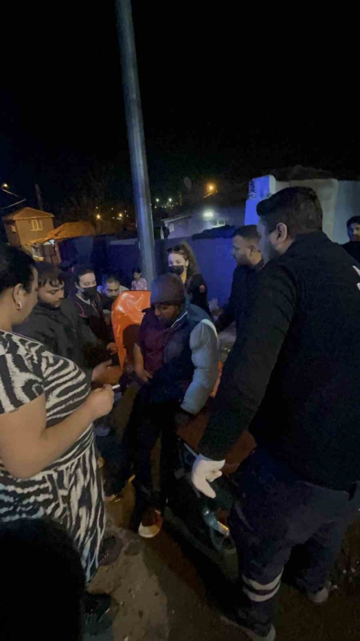 Bir anda parlayan at sahibine kabusu yaşattı