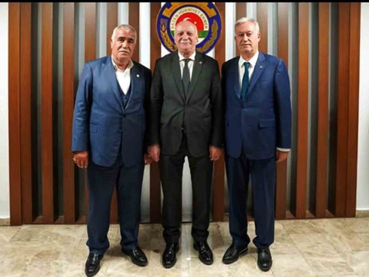 Altun’dan, Türkiye Ziraat Odaları Birliği Genel Başkanı Bayraktar’a ziyaret