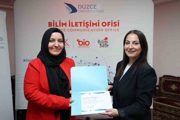 Bilim Kafe’de değerlerle liderlik ele alındı