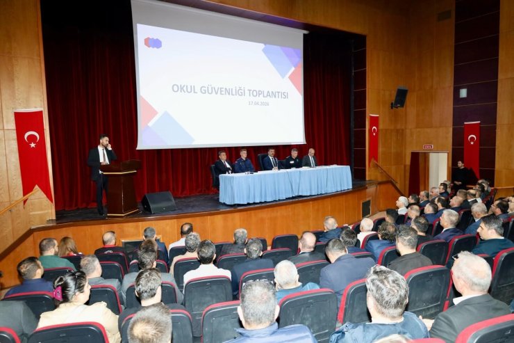 Kahta’da okul güvenliği toplantısı düzenlendi