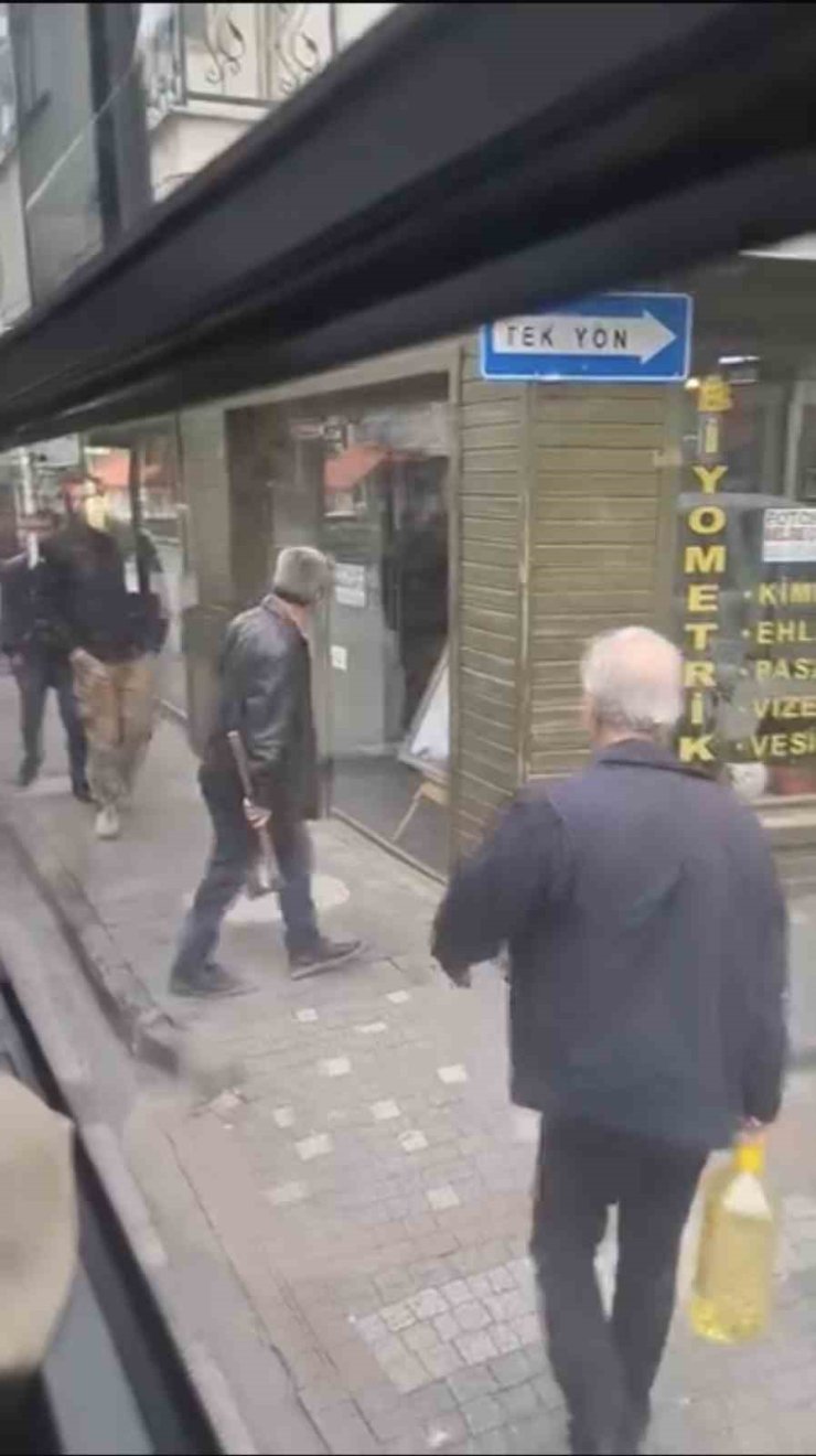 Bursa’da trafikte baltalı dehşet