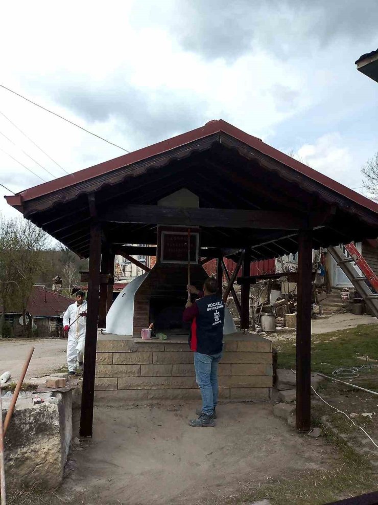 Köy fırınları yenilenerek geleneksel lezzetler yaşatılıyor