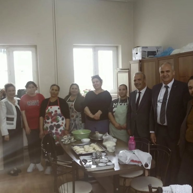 Koçarlı Halk Eğitimi Merkezi’nde çalışmalar yerinde görüldü