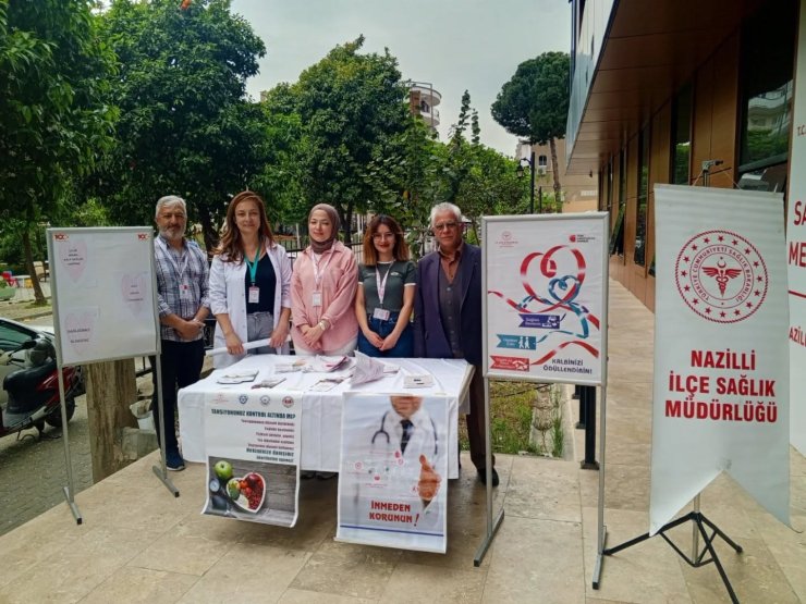 Nazilli’de vatandaşlara kalp sağlığı anlatıldı