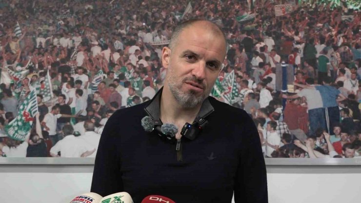 Mustafa Er: "Bursaspor taraftarı muazzam. Onlar her şeyin çok daha iyisini hak ediyor"