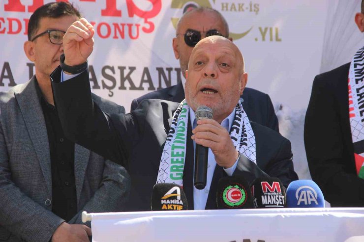HAK-İŞ, 1 Mayıs haftasını Manisa’dan başlattı