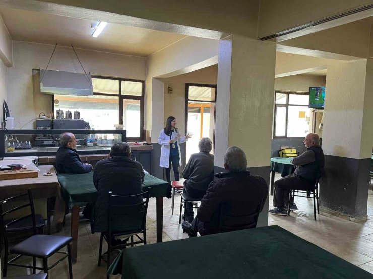 Esmahanım Köyü’nde bilgilendirme eğitimi düzenlendi