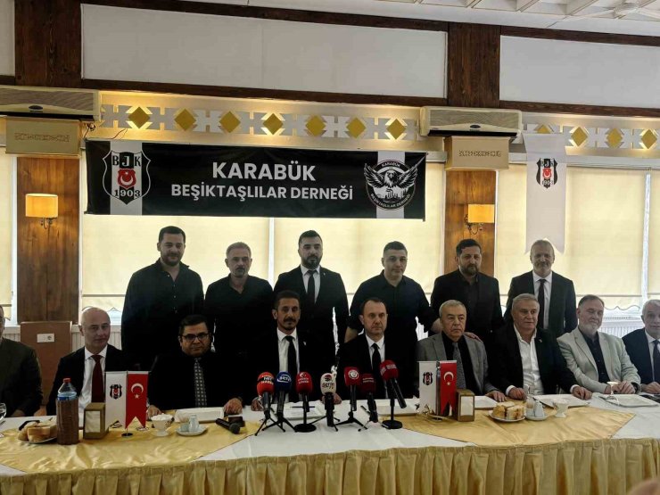 Karabük Beşiktaşlılar Derneği basın mensupları ile bir araya geldi