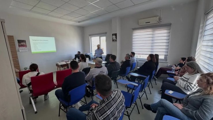 Gerze’de sağlık personeline yangın ve afet bilinci eğitimi