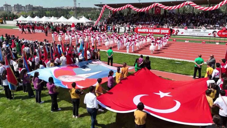 Adıyaman’da 23 Nisan coşkuyla kutlandı